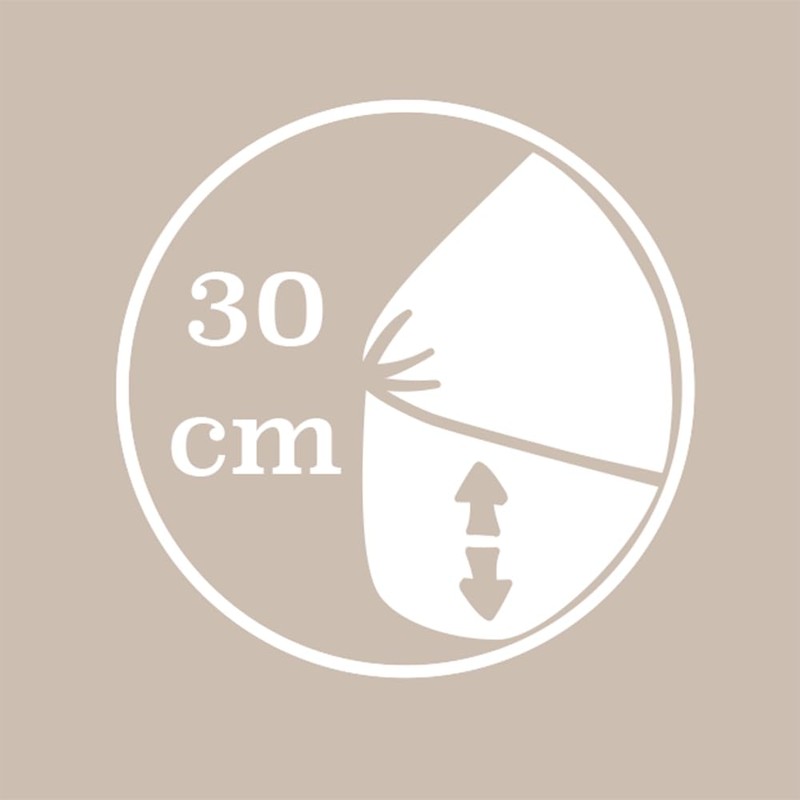 Duquennoy & Lepers - Fitted Bed Sheets Double - Percale