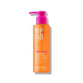 Nip + Fab Vitamin C Fix | Facial Cleansing Gel with Vitamin C | Brightening and Moisturising Facial Cleansing Gel | Tonising Facial Gel | 145 ml