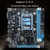 H81 Motherboard Micro ATX, Support for Intel 4th Gen Processors