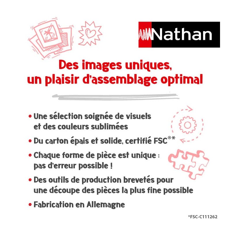 Ravensburger 12000978 Nathan National Museum of History Nat Puzzle for