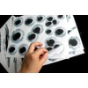4 Set 3D Bullet Hole & Scratches Car Stickers, Fake