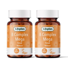 Lifeplan | B Complex Mega 60 Tabs | 2 X 60 Tablet