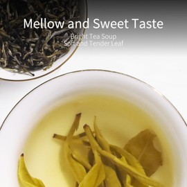 LAPALIDE 7.05 Oz Organic Green Tea Loose Leaf and 3.17 Oz Raw Puerh Tea Loose Leaf