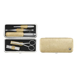 Zwilling Twinox Manicure 5-Piece Frame Case Gold