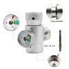 Jeffergarden CO2 Filler Tank Refill Adapter Connection Kit for SodaStream