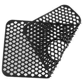 Estera de Silicona para Fregadero, Protector Hueco, Aislado, Antideslizante, Multifuncional, de Gran Tamaño, para Fregadero de Cocina (BLACK)