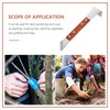 Yardwe 9.44-Inch Tree Bark Scraper Tool, Steel Debarking Tool for