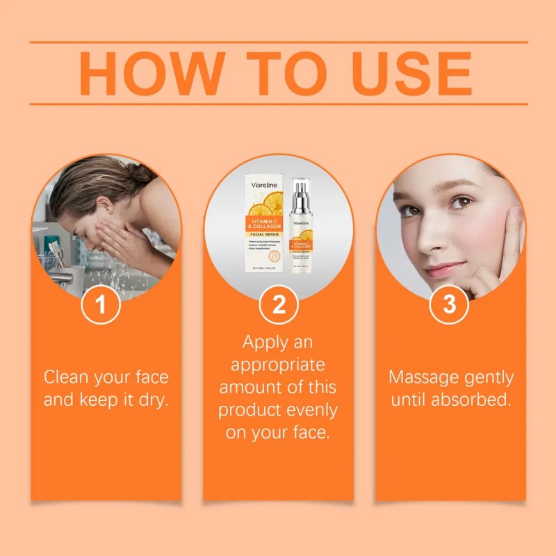 Sérum Facial Reutilizable Con Vitamina C Viareline