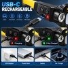 Rechargeable LED Light Glasses for Hands-Free Work – Motion Sensor,