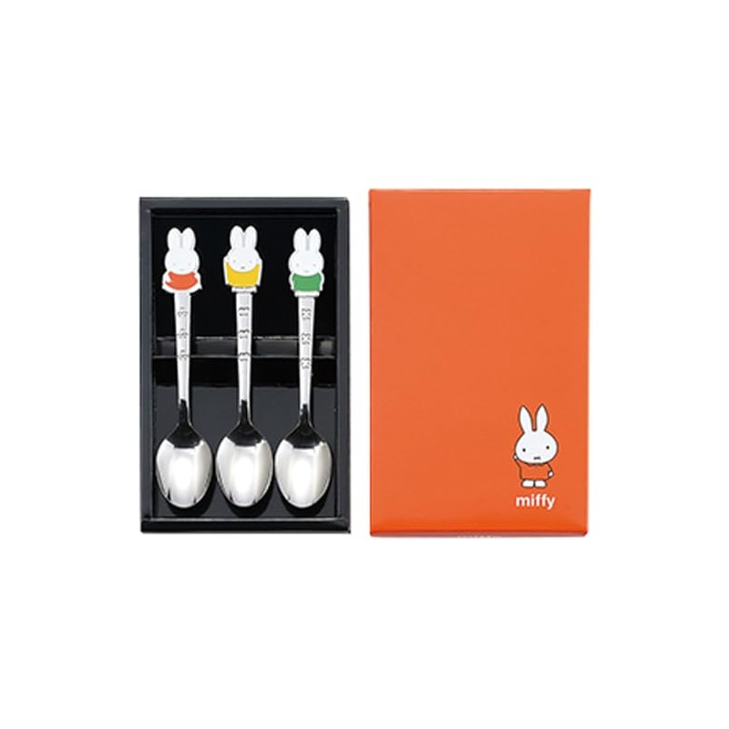 eporasu Miffy and Friends Spoon 3 Piece DM – 207