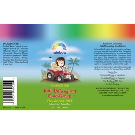 Rainbow Research, Conditioner For Kids Unscented, 8 Fl Oz