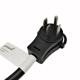 Parkworld 62503 RV Adapter Cord RV 50A NEMA 14-50P to L6-20R Twist Lock 3 Prong Female, 20AMP, 250 Volt, 1.5FT