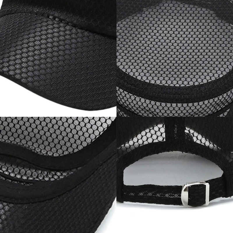 LYING Cool Hat, Sunshade, Cap, Men's, Mesh, UV Work Cap,