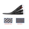 Height Increase Insoles 3-Layer 2.75 inch Air Cushion Taller Shoes