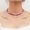 Azusa Sun Boho Beaded Choker Necklace Starfish Cute Summer Pendant
