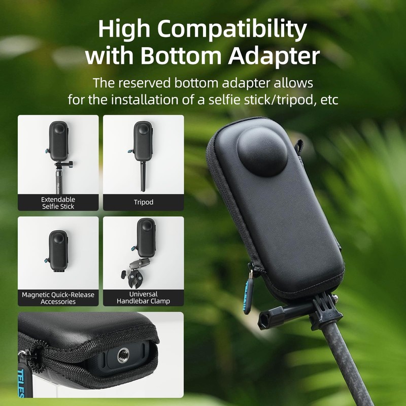 TELESIN Carry Case for Insta360 X4 Bag for Insta360 Accessories,
