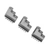 3pcs pair K11-80 Inside Jaw Chuck Self Centering Metal Lathe