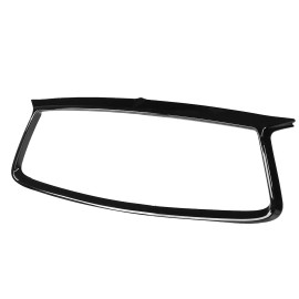 dtangor Glossy Black For Infiniti Q60 2017-2021 Front Grill Outline Trim Cover Overlay