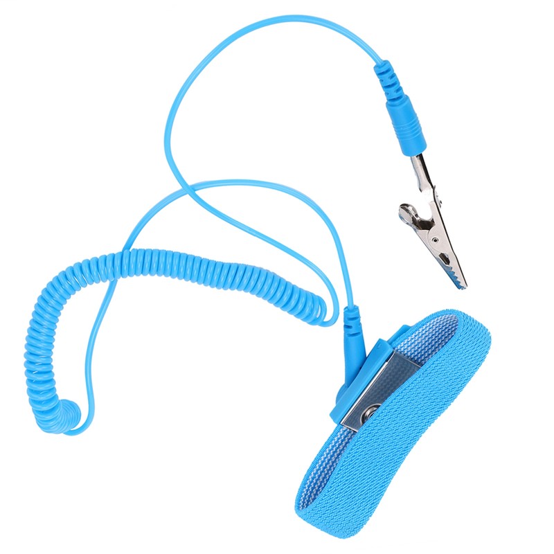 10Pcs PU Anti Static Wrist Strap Elastic Adjustable Electrostatic Bracelet