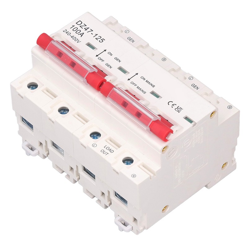 Circuit Breaker Interlock Dual Power Changeover Switch 100A AC 240‑400V