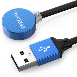 TUSITA MCC S Magnetic Charging Cable Only Compatible with Olight Flashlight Baldr RL Mini S BL, PL-Mini 1 2 - Special,100cm