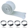 30 mm Exhaust Hose, 300 cm Additional Heating Hose, Fibreglass