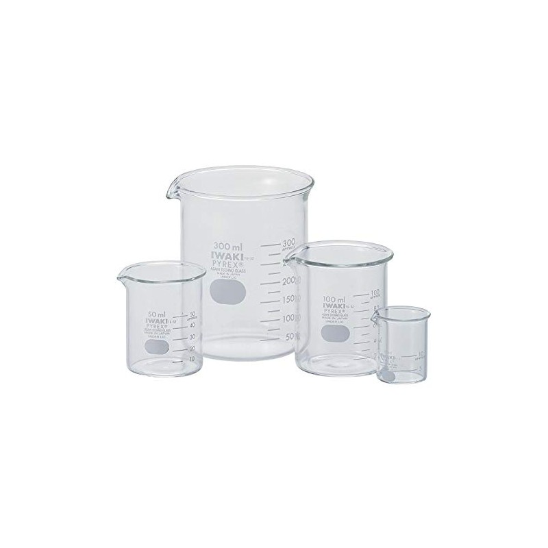 Niigata Seiki BeHAUS Glass Beaker 6.8 fl oz (200 ml)
