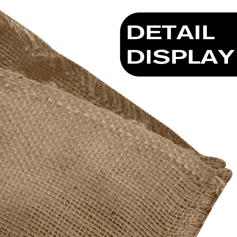 5PC 14inch*59inch Jute Sandbags 330g Biodegradable Eco-Friendly Materials Garden Supplies