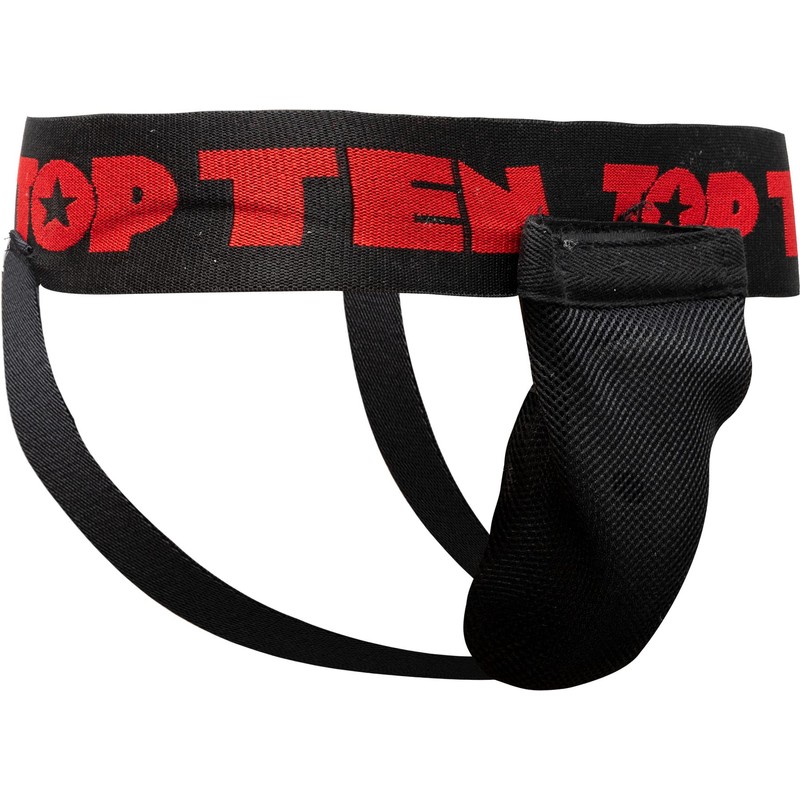 TOP TEN Junior Groin Guard Black