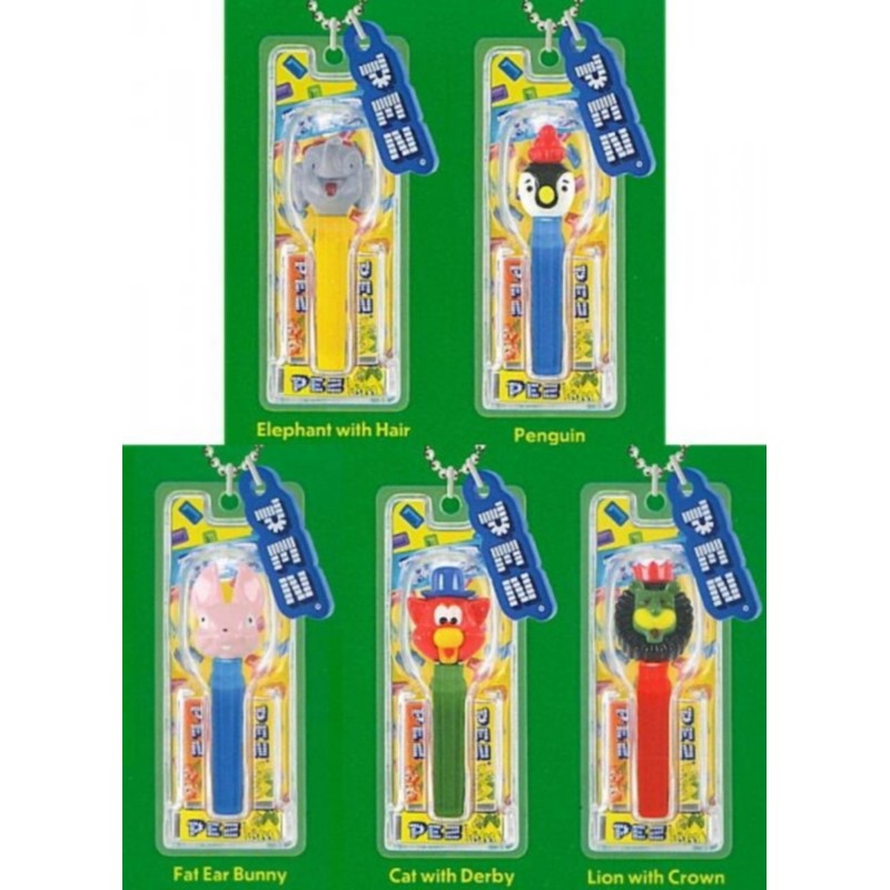 Ken Elephant PEZ Ball Chain Mascot Vol. 3 x Total