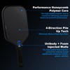 USAPA Approved Carbon Fiber Pickleball Paddles - T700 Raw Carbon