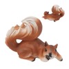 Squirrel Garden Decor Outside Funny Resin Statue Courtyard Balcony Outdoor