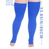 v28 Plus Size Knit Leg Warmer Women Thick Thigh High