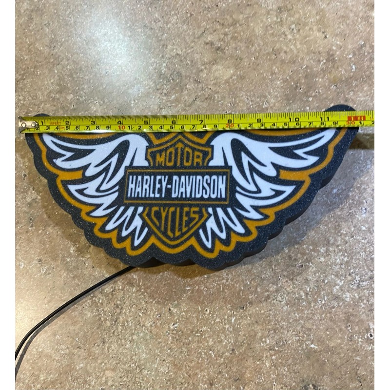 Kronos Works Harley Davidson 3D Printed Light Up LED Lamp