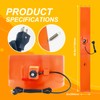 55-Gallon Metal Drum Heater，10 * 68.5 inch Insulated Band Heater，1200