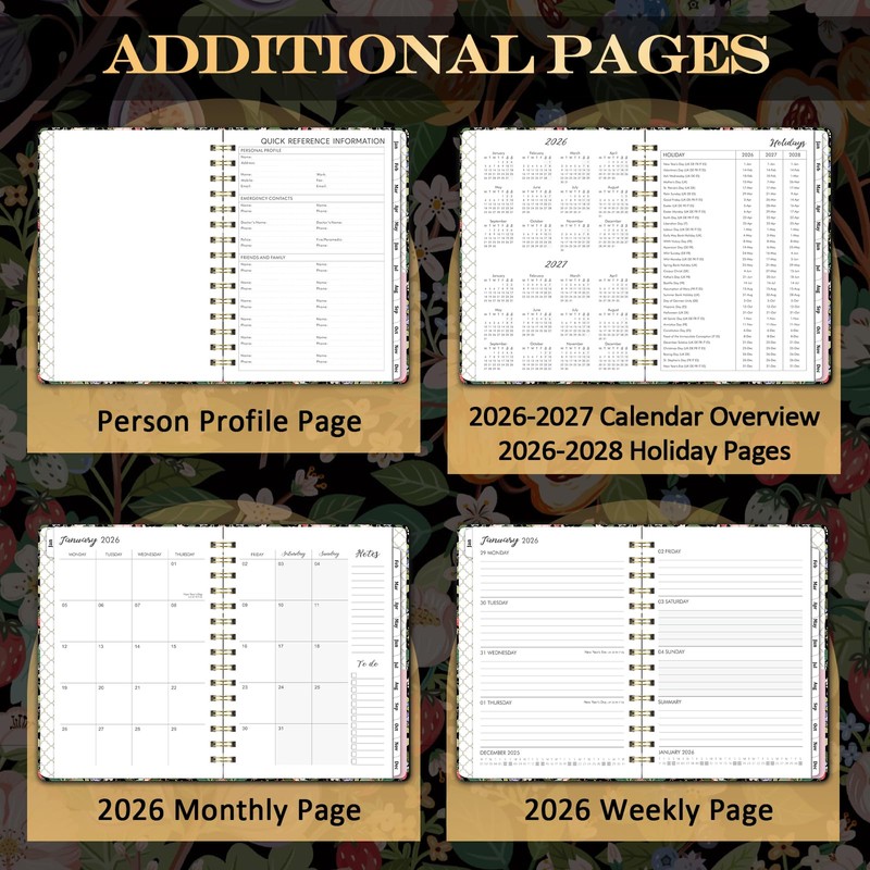 Diary 2026 - Diary 2026 a5 Week to View from