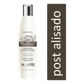 Kareol Shampoo Post Alisado Brasileo Mantiene Y Prolonga