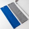 4 Packs Tri Fold Microfiber Towels Set Microfiber Fabric Waffle