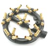 9 Inch High-powere 23 Jets Burners (Propane Gas) (23 Brass