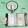 Pack of 20 A6 Holes Binder Pockets, 6-Hole Binder Pockets,