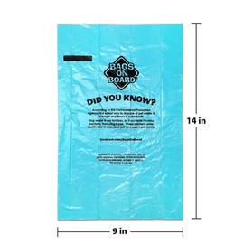 Bags on Board Poop Bags 120 Bags Fragranced Pack of 8