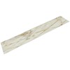 White Marble Table Runner Gold Textures Pattern Table Runner Table