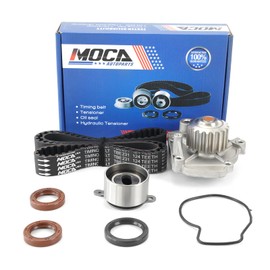 MOCA Timing Belt Kit Water Pump Set Fit 1994-1995 for Honda Civic del Sol 1.6L SOHC GAS
