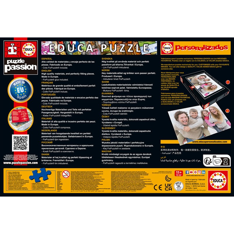 Educa Selfie Bajo el Agua Rompecabezas 500 Piezas