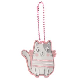 moses Unisex Youth Moses. Dobbeltsidet Reflective Sikkerhedsvedhæng Dyredesign Glimmis Reflector Cat Double-Sided Reflective Safety Pendant in Animal Design, Colourful, Normal EU
