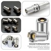 GEDEUBAN 8 PCS 510 Thread Magnetic Adapter for Electronic Devices