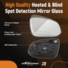maXpeedingrods Passenger Side Power Heated Mirror Glass Replacement for Toyota