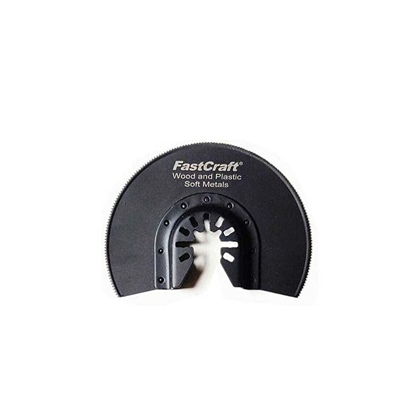 Oscillating Tool Blades - New FastCraft 3pc Half Moon Blades,