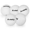 Aoneky 5-Pack Official Size 5 Soft Volleyball - Premium PVC