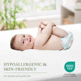 Luxe Linen 100% Waterproof Full Mattress Protector, Breathable Bamboo Rayon Mattress Cover with 8”-21” Deep Pocket, Noiseless Cool 3D Air Mattress Cover, Hypoallergenic & Odor Resistant